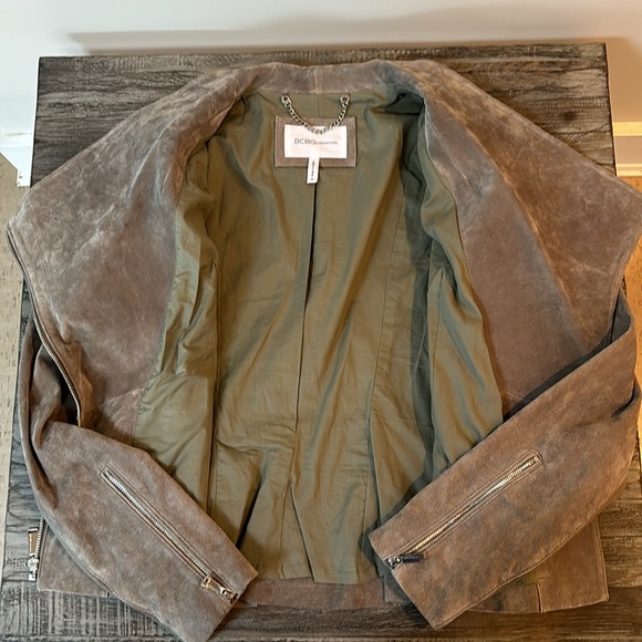 BCBGeneration Suede Moto Jacket - Picture 4 of 4